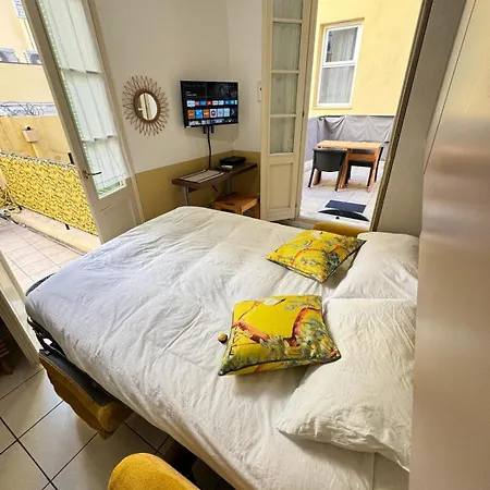 Grimaldi Ac 2 Terraces Wifi 5mins Sea *